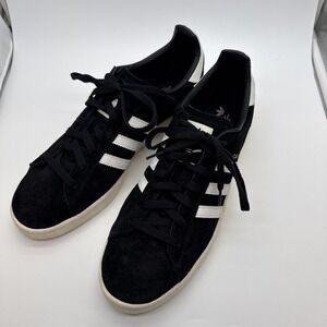 Adidas x Campus Black White Suede BZ0084 (2017) Mens SZ 13 Sneakers Skateboarder